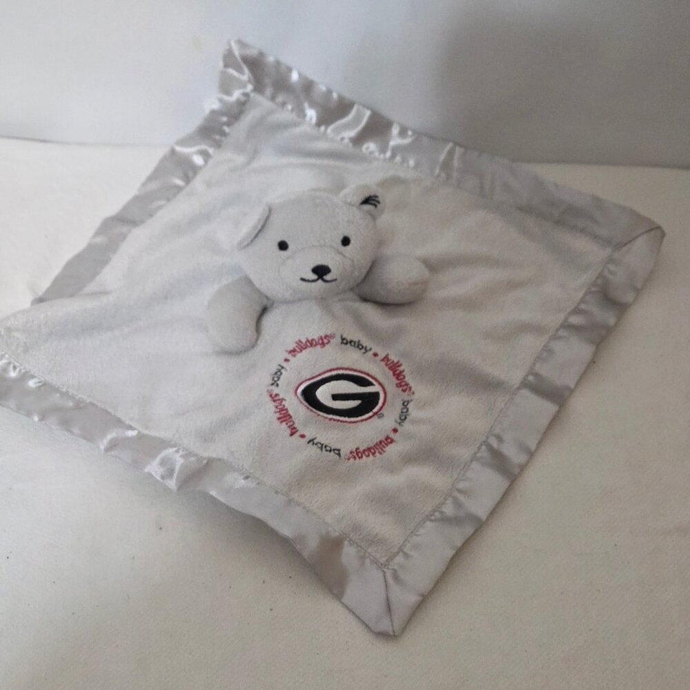 Baby Fanatic University of Georgia Bulldog Gray Security Lovey 13"